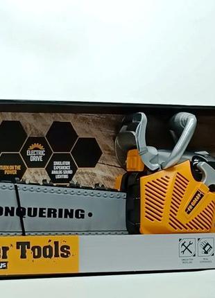 Бензопила shantou "power tools" желтая t001