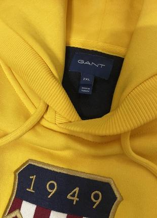 Фирменный батник с начёсом фирмы «gant”-2xl.2 фото