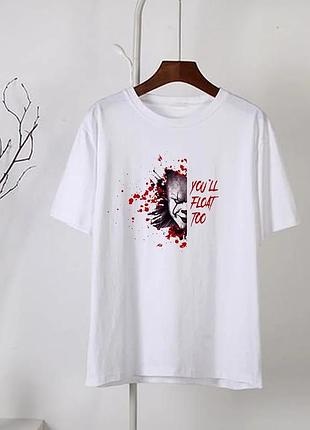 Футболка с принтом