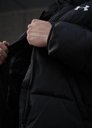 ❄️ куртка зимняя черная under armour ❄️6 фото