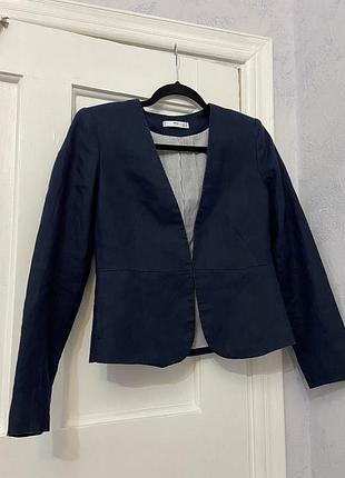Mango піджак/жакет синього кольору