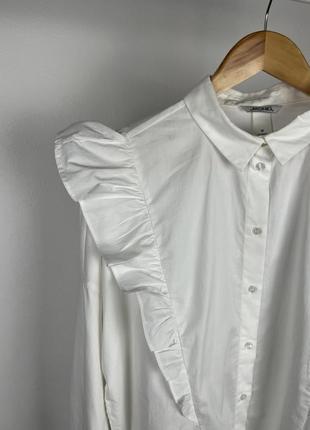 Белая рубашка monki