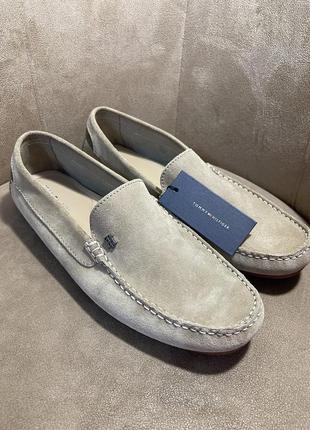 Кожаные мокасины «tommy hilfiger» размер-44
