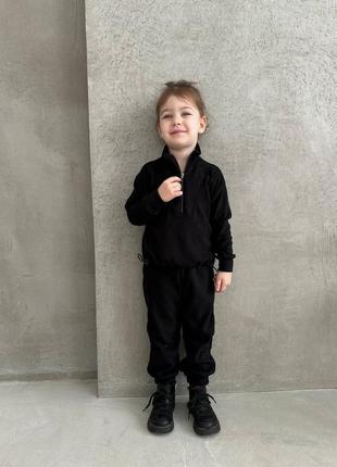 Термо костюм дитячий спортивний флісовий зріст 80-14010 фото