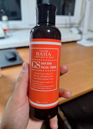 Cos de baha, gs aha bha facial toner