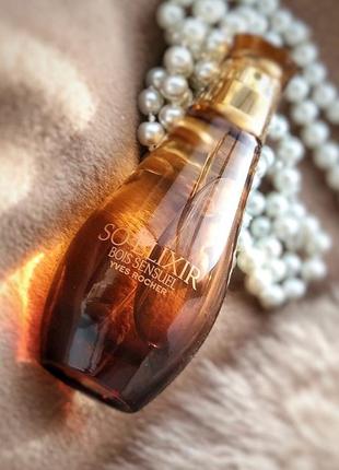 Роскошный тёплый аромат yves rocher so elixir bois sensuel