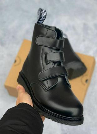 Зимние ботинки в стиле dr. martens