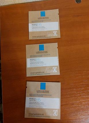 Дерматологічна сироватка для корекції зморшок та відновлення пружності la roche-posay hyalu b5, 1.5 мл