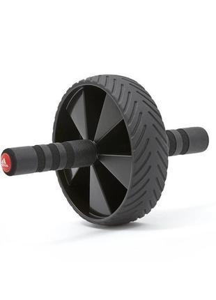 Колесо для пресса adidas ab wheel черный уни d18 см adac-11404