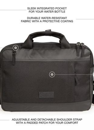 Сумка eastpak acton черный one size (7dek00042f80w one size)3 фото