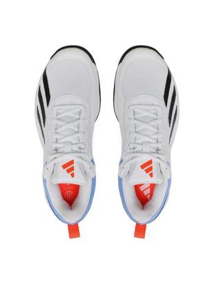 Кросcовки муж.  adidas courtflash speed белый,синий uk8.5 (42.5) hq8481 42.53 фото