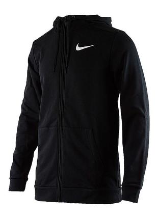 Мужская толстовка nike df hdie fz fl черный l-t (7dcz6376-010 l-t)