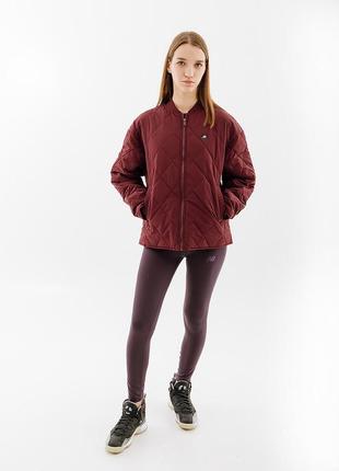 Жіноча куртка new balance athletics fashion бордовий m (7dwj33504nby m)3 фото