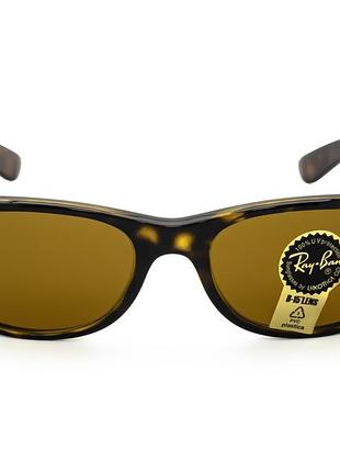 Сонцезахисні окуляри ray-ban new wayfarer rb2132 710 52мм. tinted brown