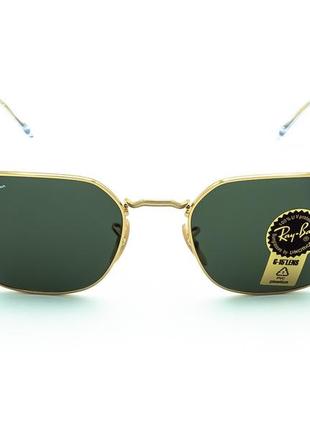 Сонцезахисні окуляри ray-ban jim rb3694 001/31 53мм. tinted green