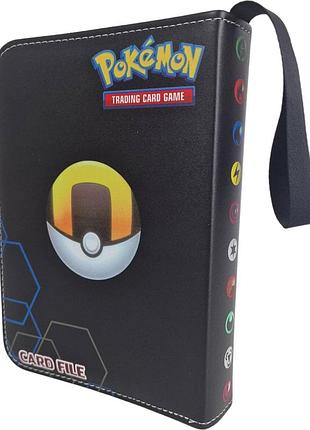 Альбом для карт покемон на 400 штук на змейке