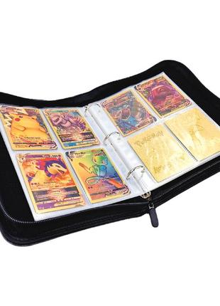 Альбом для карт покемон на 400 штук на змейке