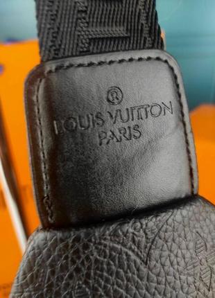 Слинг сумка через плечо бананка в стиле louis vuitton луи виттон лв4 фото