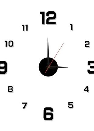 Креативний настінний годинник "зроби сам", стильний настінний 3d годинник2 фото