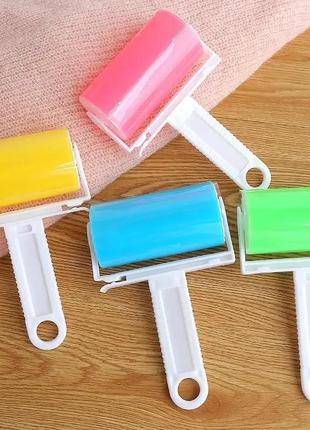 Липкие резиновые ролики для чистки одежды, многоразовый валик для чистки одежды