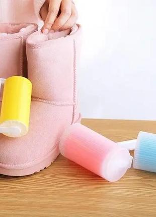 Липкие резиновые ролики для чистки одежды, многоразовый валик для чистки одежды