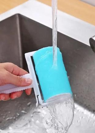 Липкие резиновые ролики для чистки одежды, многоразовый валик для чистки одежды