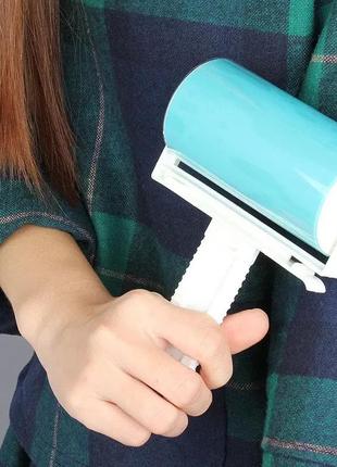 Липкие резиновые ролики для чистки одежды, многоразовый валик для чистки одежды