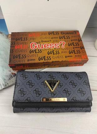 Стильный женский кошелек  в стиле  guess гэсс