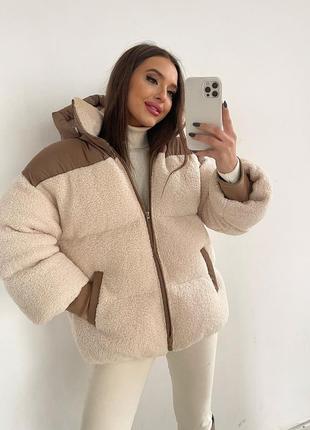 Пуховик fluffy puffer xs-s;  m-l , xl2 фото