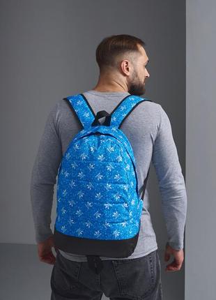 Рюкзак + сумка через плечо adidas синий комплект мужской адидас городской спортивный портфель + барсетка4 фото