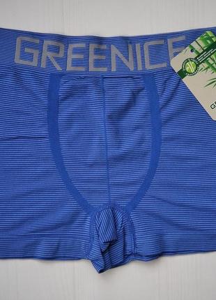 Боксеры мужские greenice бесшовные синий xl\xxl 4634