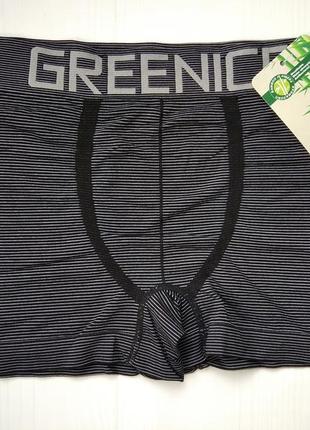 Боксеры мужские greenice бесшовные черный xl\xxl 4634