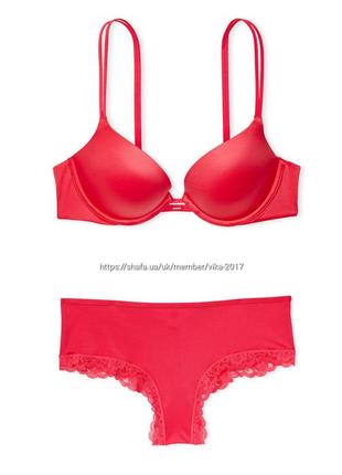 Комплект белья из пуш-ап victoria’s secret