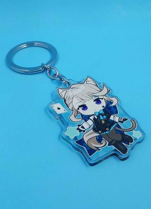 Акриловый брелок геншин импакт — линетт