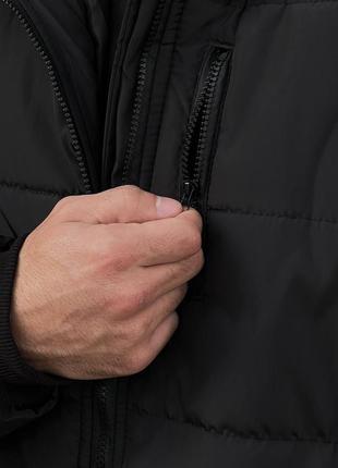 Куртка мужская зимняя удлиненная band до -25 с теплая парка зима длинная пальто мужское зимнее6 фото
