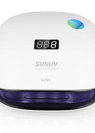 Лампа sun 4s 48 вт led uv черная, светодиодная для маникюра и педикюра1 фото