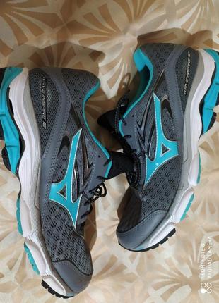 Кроссовки стильные беговые mizuno wave inspire 122 фото