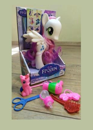 Фигурка единорог my little pony лошадка рарити 23 см 038954 фото