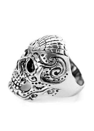 Кольцо koora с головой призрака 00451