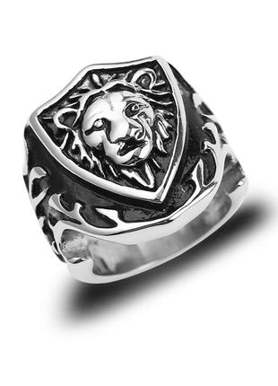 Кольцо koora с головой льва 004646 фото