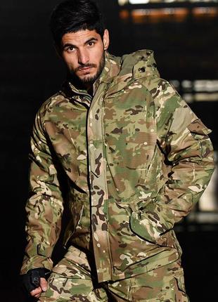 Тактическая куртка han-wild g8p g8yjscfy camouflage m влагоотталкивающая на флисе 30шт3 фото