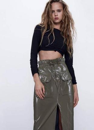 Юбка миди zara p.m
