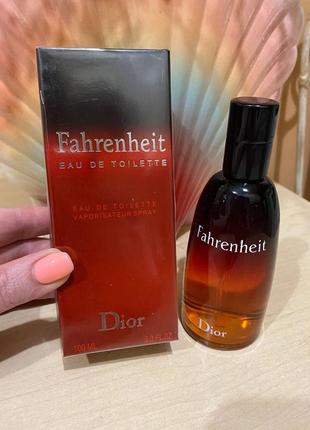 Christian dior fahrenheit / диор фаренгейт чоловічі парфуми, мужские духи, парфюмерия, туалетная вода