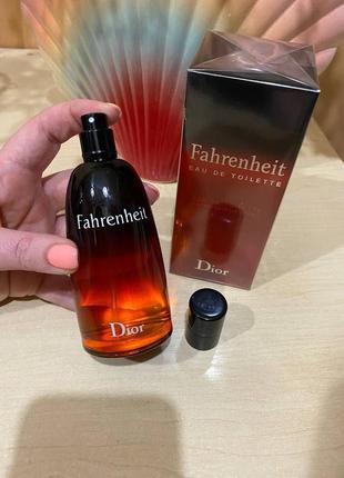 Christian dior fahrenheit / диор фаренгейт чоловічі парфуми, мужские духи, парфюмерия, туалетная вода5 фото