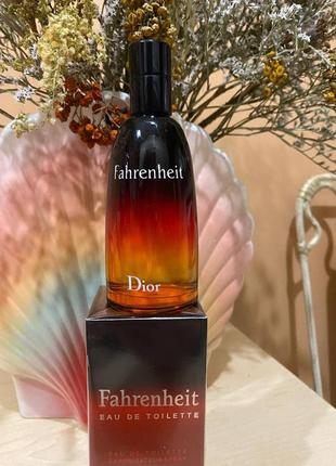 Christian dior fahrenheit / диор фаренгейт чоловічі парфуми, мужские духи, парфюмерия, туалетная вода4 фото