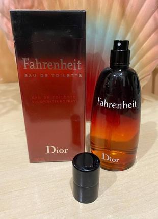 Fahrenheit / фаренгейт чоловічі парфуми, мужские духи, парфюмерия, туалетная вода