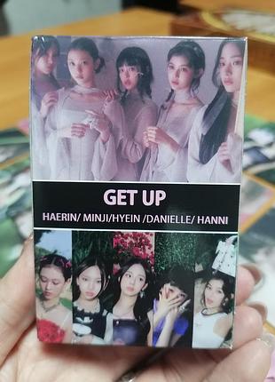 Lomo cards ломо карты new jeans get up (black) 55 карток