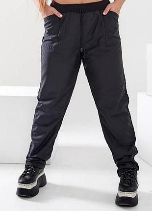 Брюки на флісі