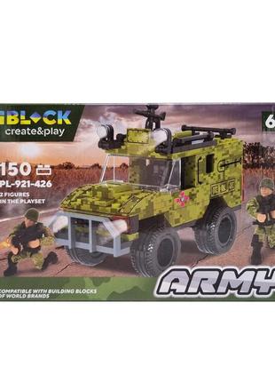Конструктор дитячий армія iblock pl-921-426, 4 види (вид 1)
