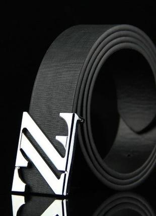 Ремень guizue унисекс черный  01459